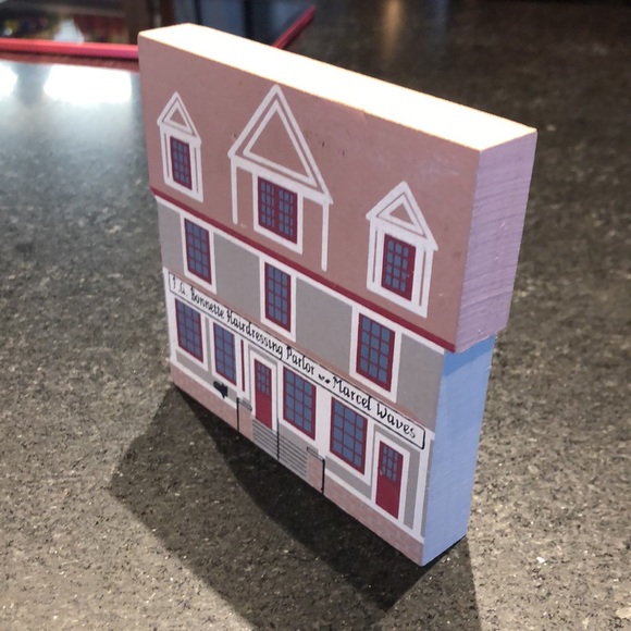 The cat’s Meow, Hairdressing Parlor - Marcel Waves, circa 1989, 4 1/2” X 4 1/2” - Picture 4 of 5